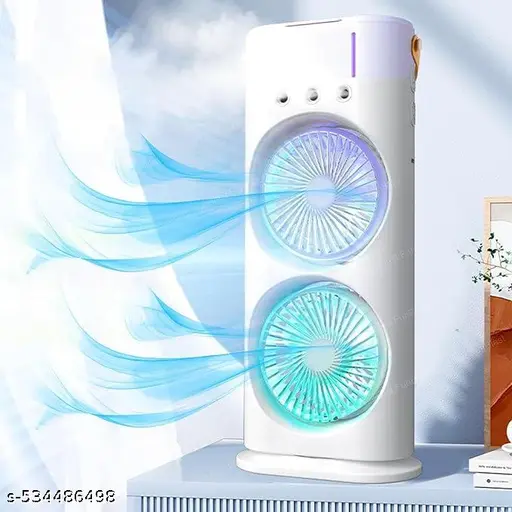 Portable Double Fan